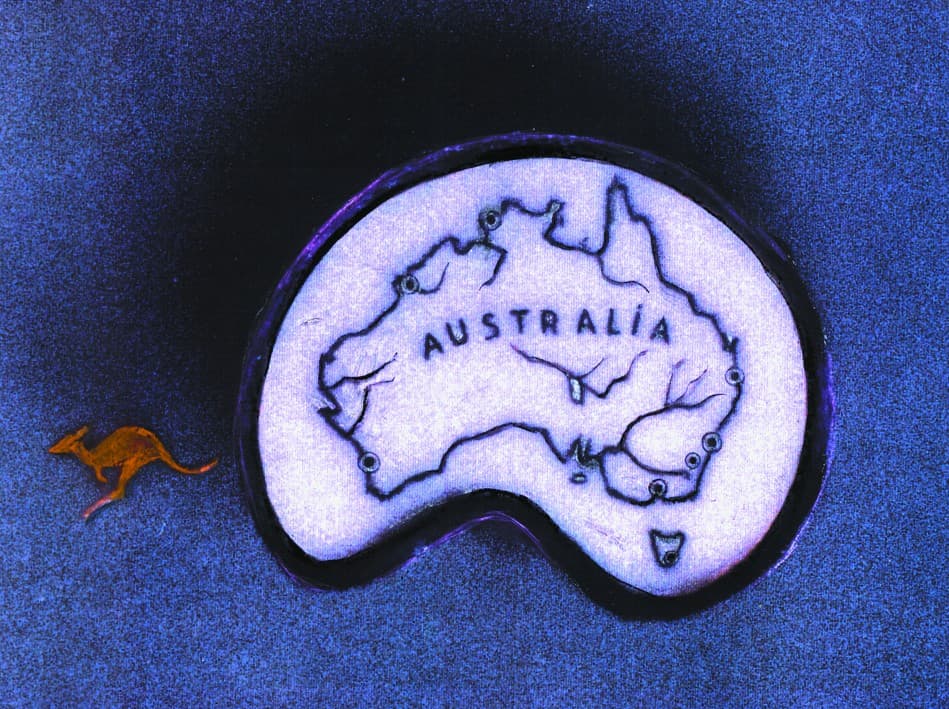 Map of Australia